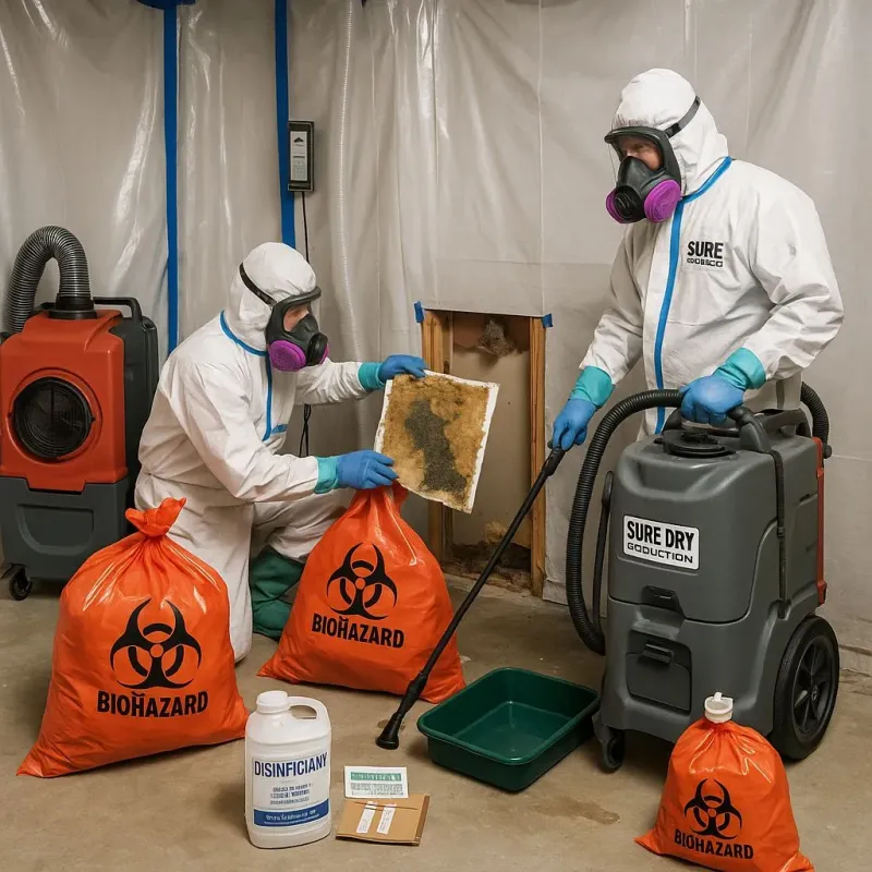 Contaminated Water Handling Protocols process in Haskell County, TX