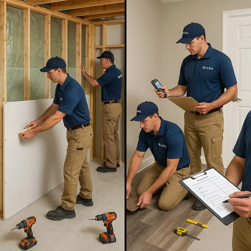 Repairs and Reconstruction process in Haskell County, TX